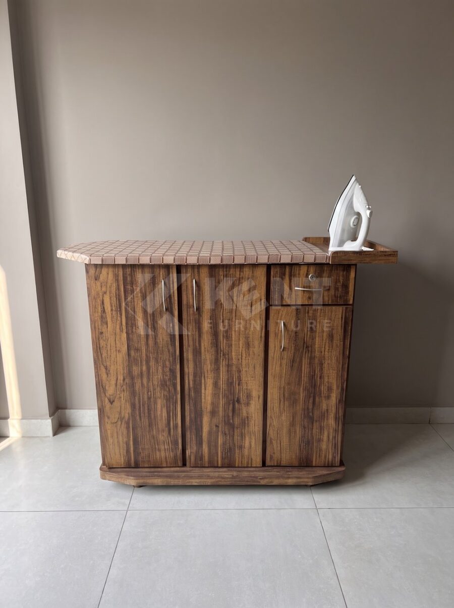 Iron Stand 3 ft – 3 Doors & Locking Drawer
