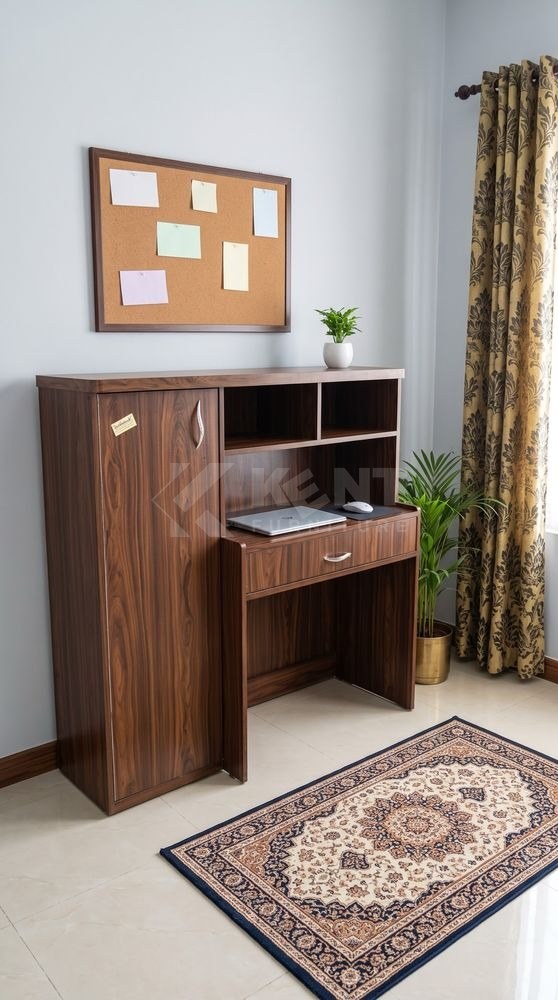 Study Unit with Side Cabinet