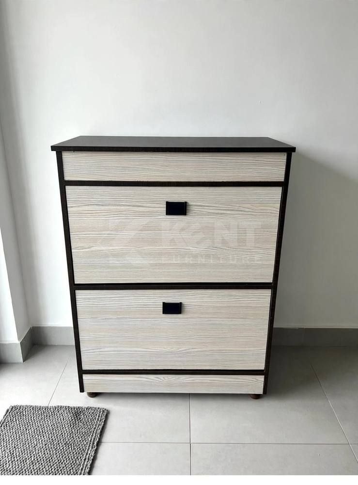Two-Section Shoe Rack